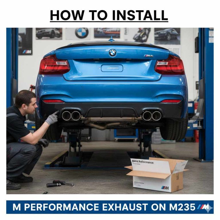 How to Install M Performance Exhaust on M235