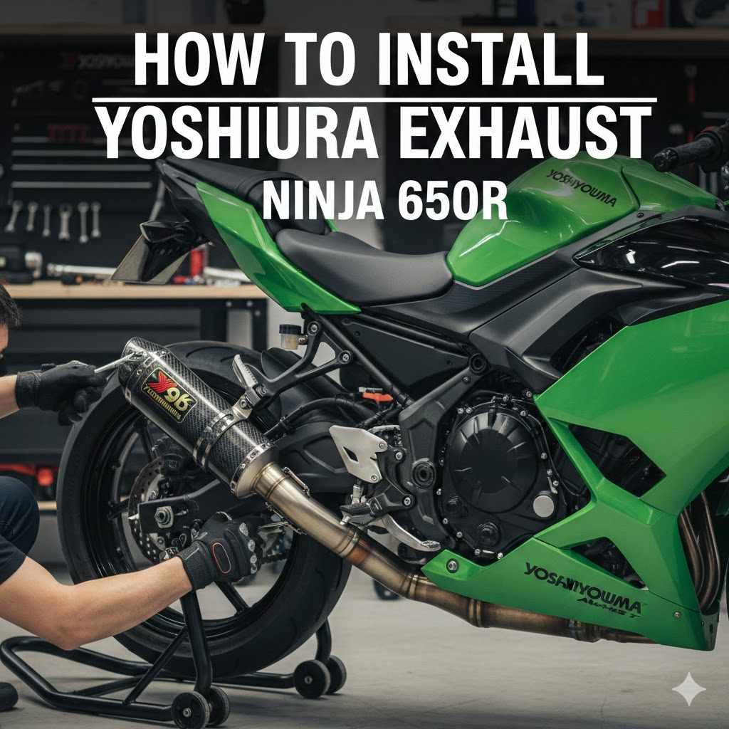 How to Install Yoshimura Exhaust Ninja 650R