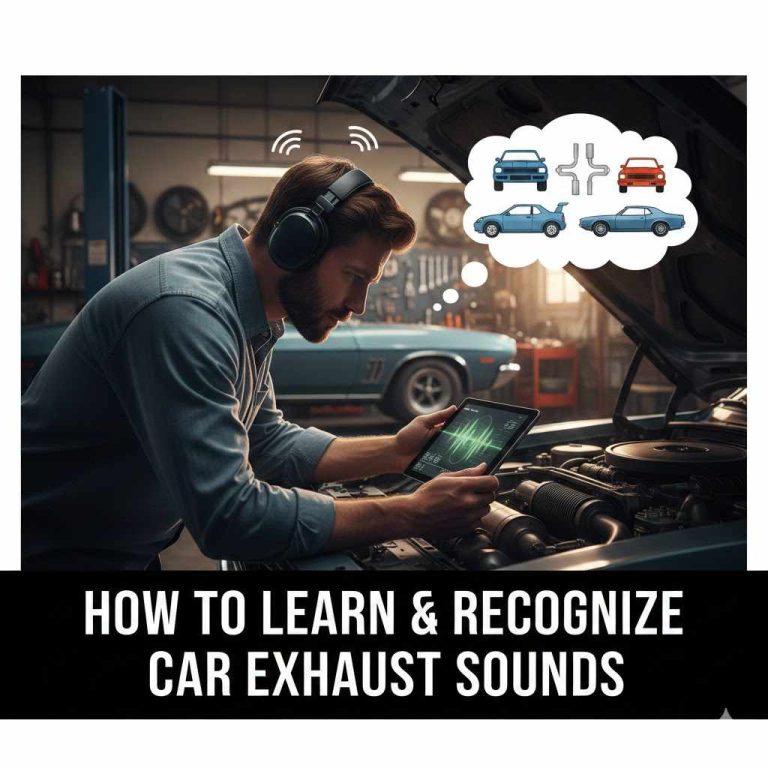 How to Learn and Recognize Car Exhaust Sounds