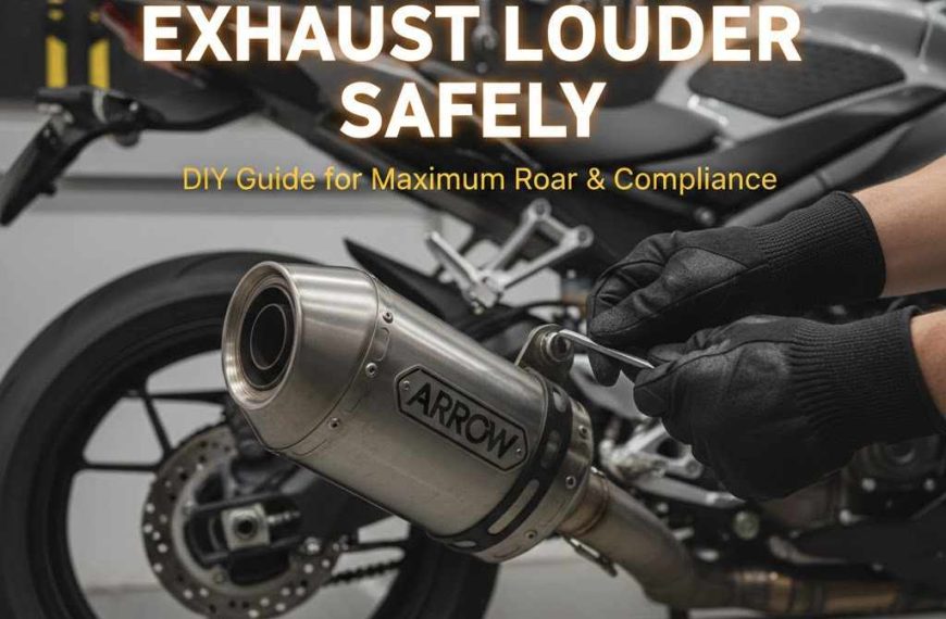 How to Make Arrow Exhaust Louder Safely