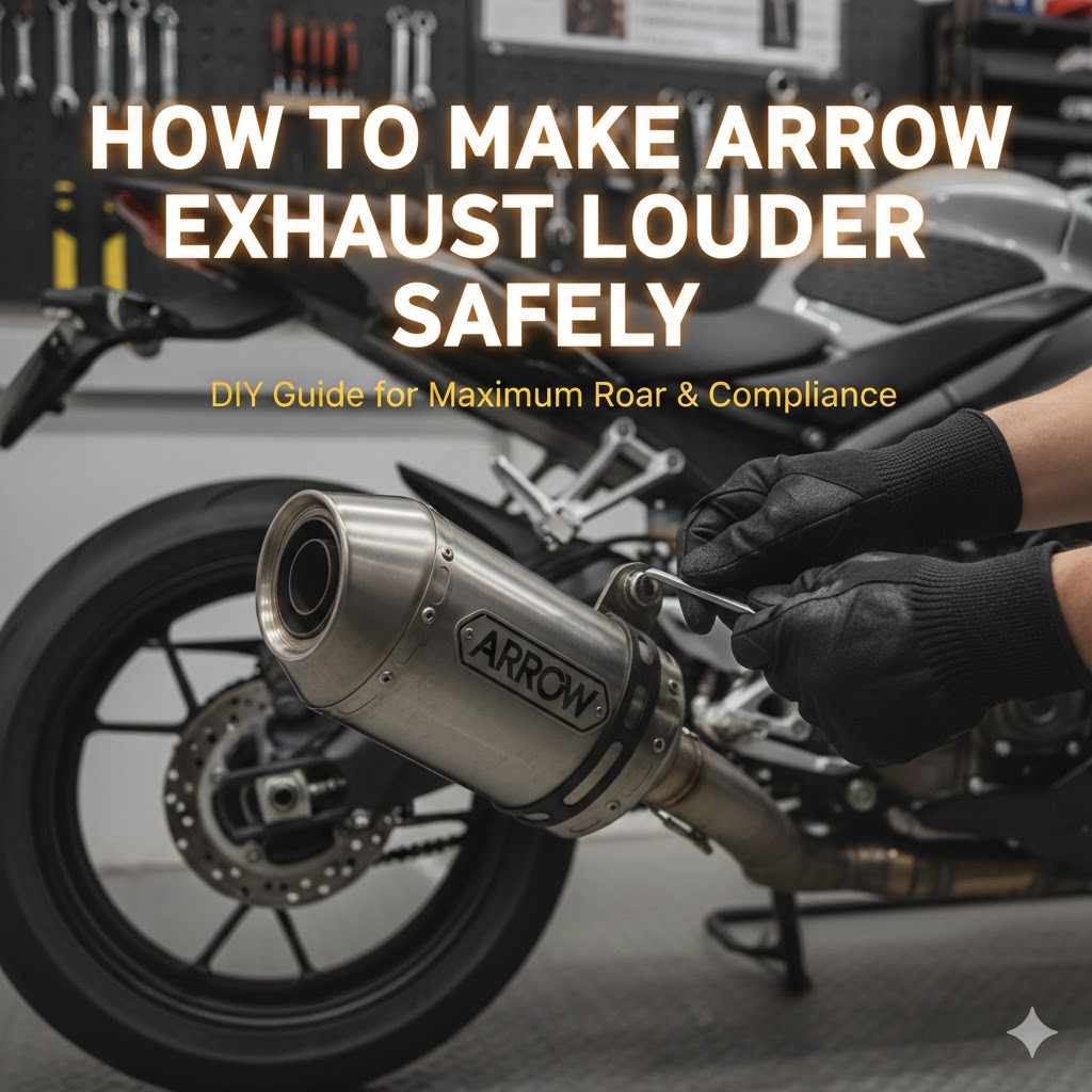 How to Make Arrow Exhaust Louder Safely