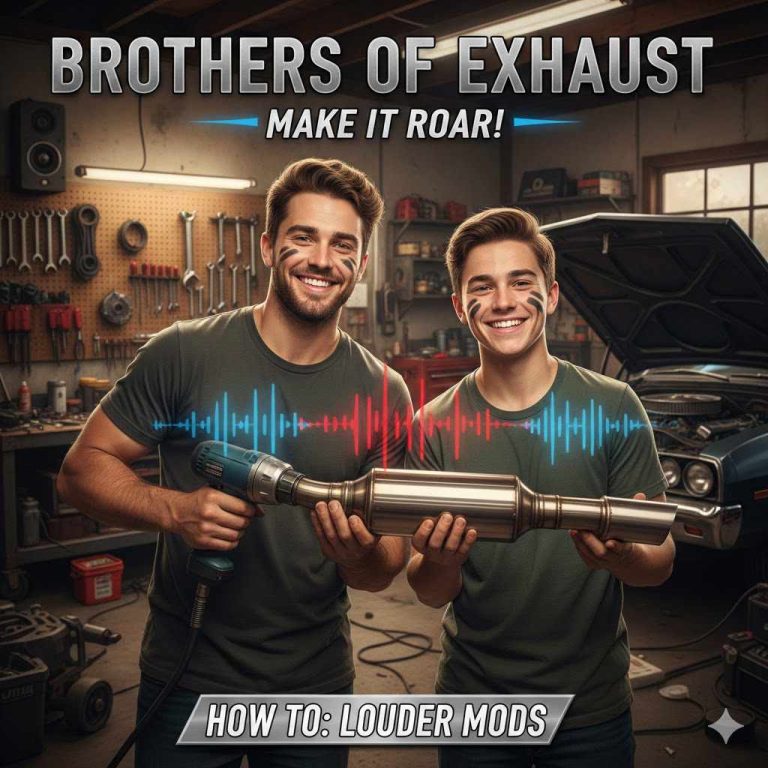 How to Make Two Brothers Exhaust Louder