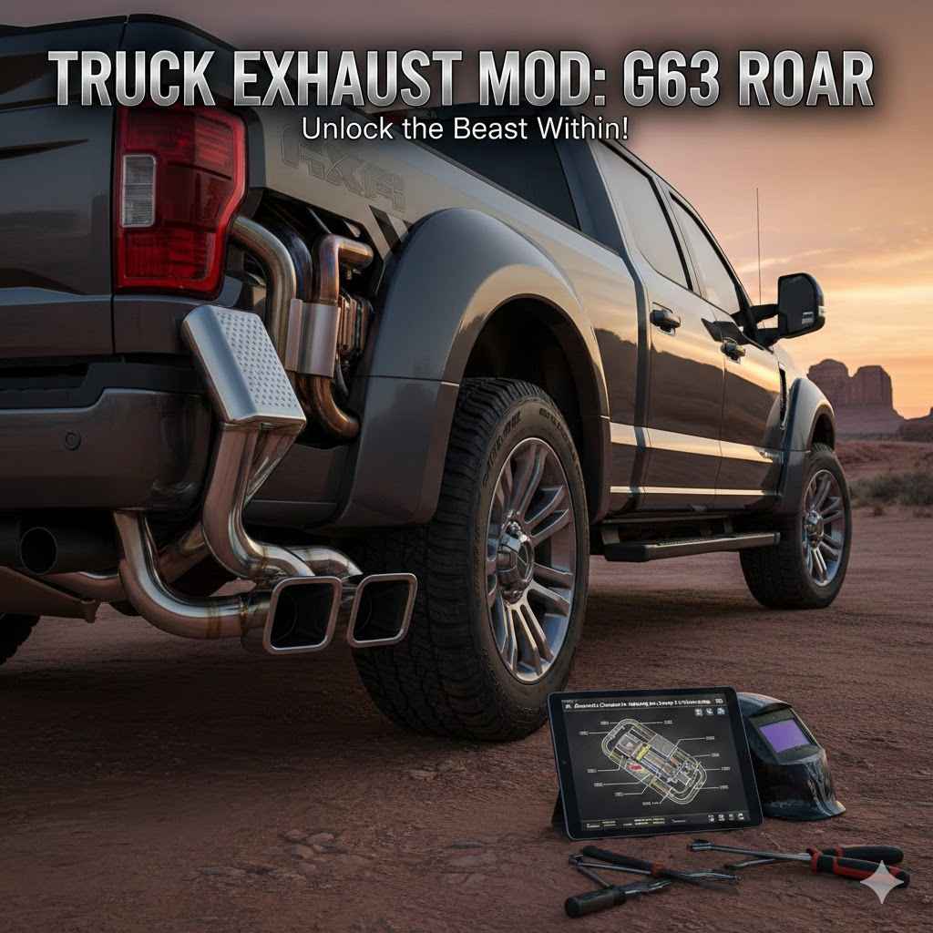 How to Make a Truck Exhaust Sound Like G63