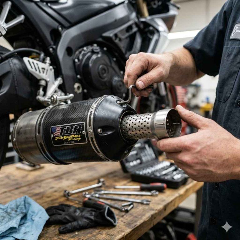How to Remove Baffle from Two Brothers Exhaust
