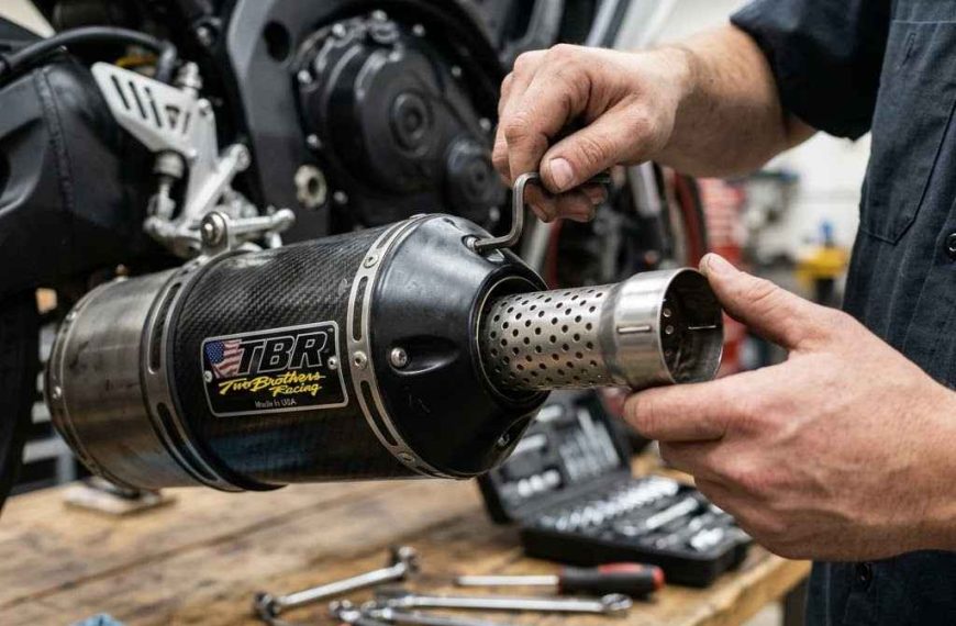 How to Remove Baffle from Two Brothers Exhaust