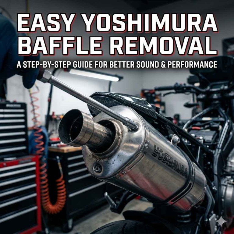 How to Remove Baffle from Yoshimura Exhaust Easily
