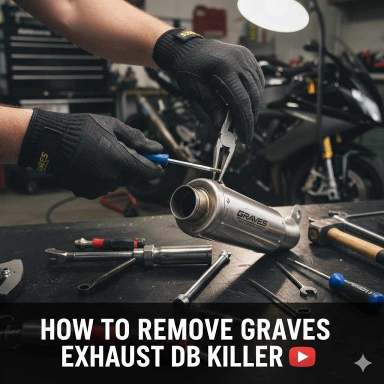 How to Remove Graves Exhaust DB Killer