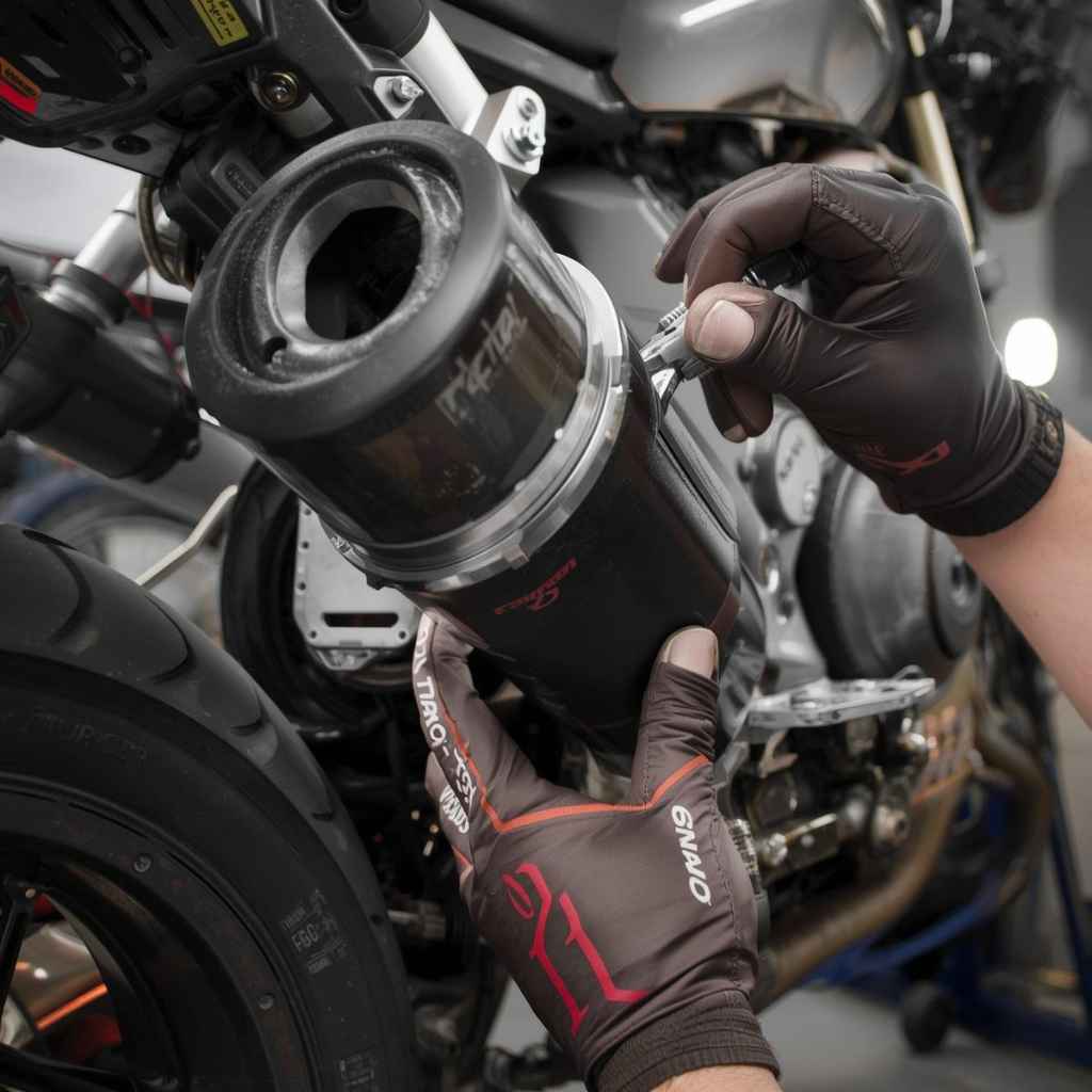 How to Remove Silencer From Two Brothers Exhaust