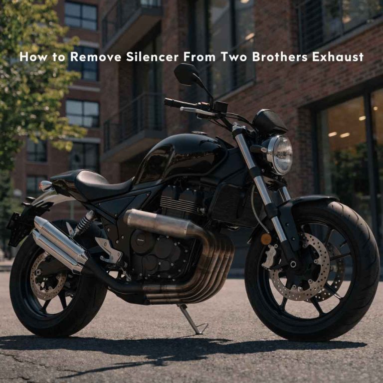 How to Remove Silencer From Two Brothers Exhaust