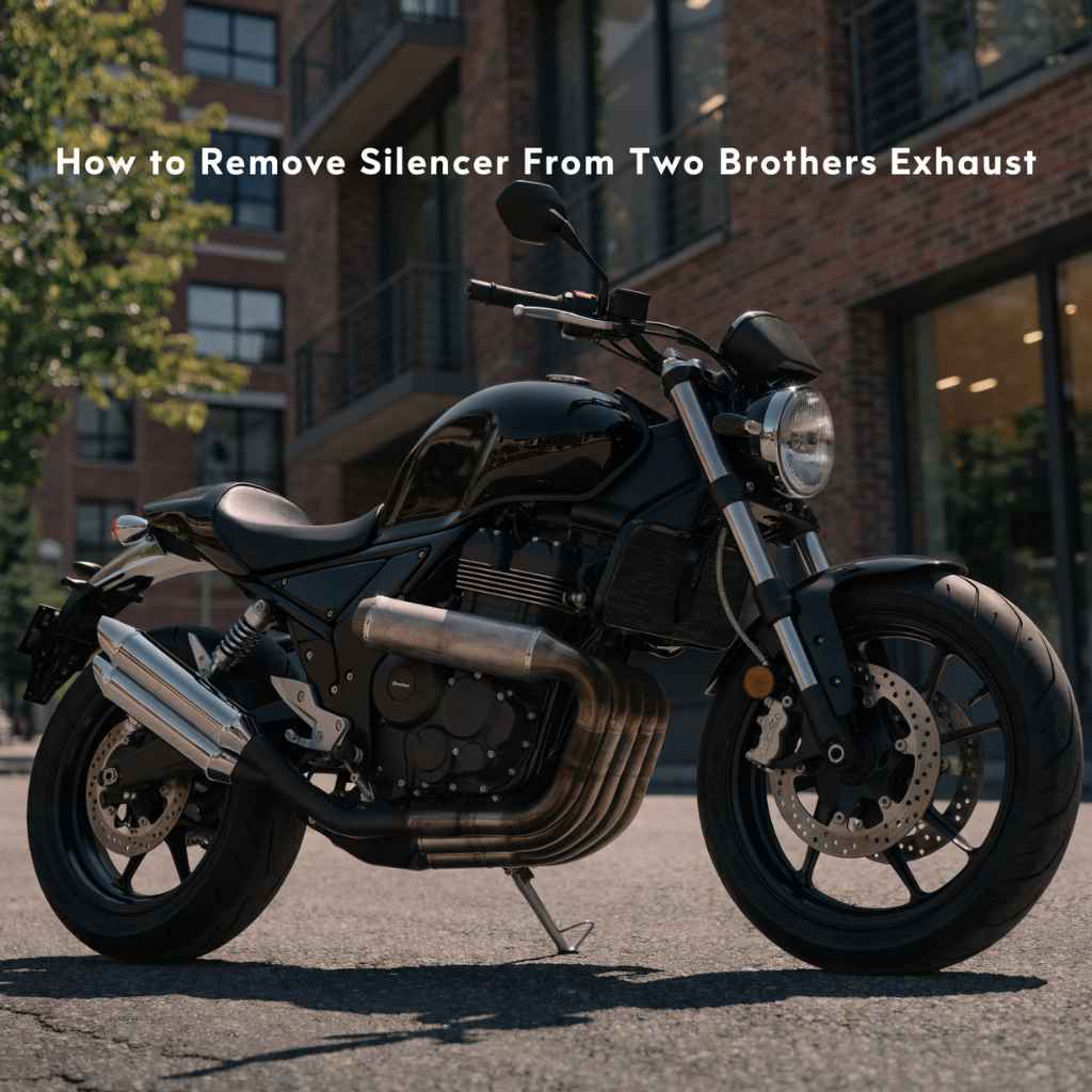How to Remove Silencer From Two Brothers Exhaust