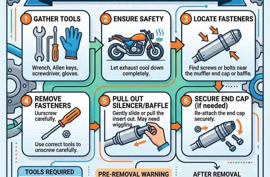 How to Remove Silencer From Two Brothers Exhaust