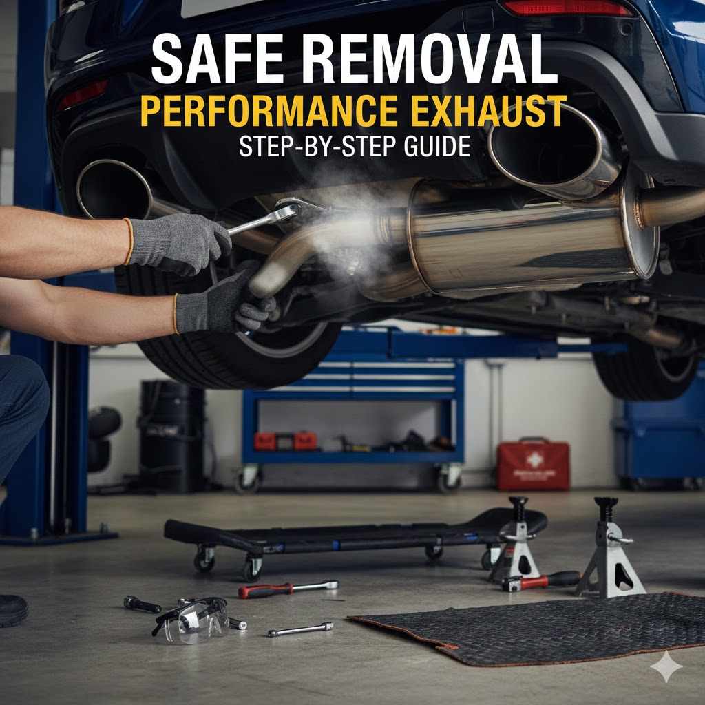How to Remove a Performance Exhaust Safely