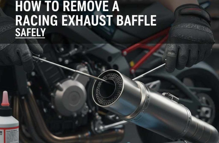 How to Remove a Racing Exhaust Baffle Safely