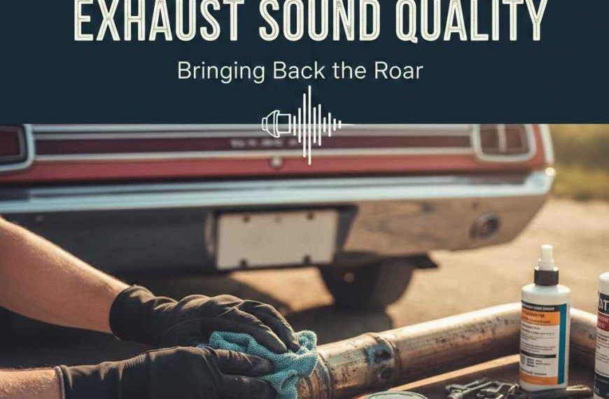 How to Restore Old Car Exhaust Sound Quality
