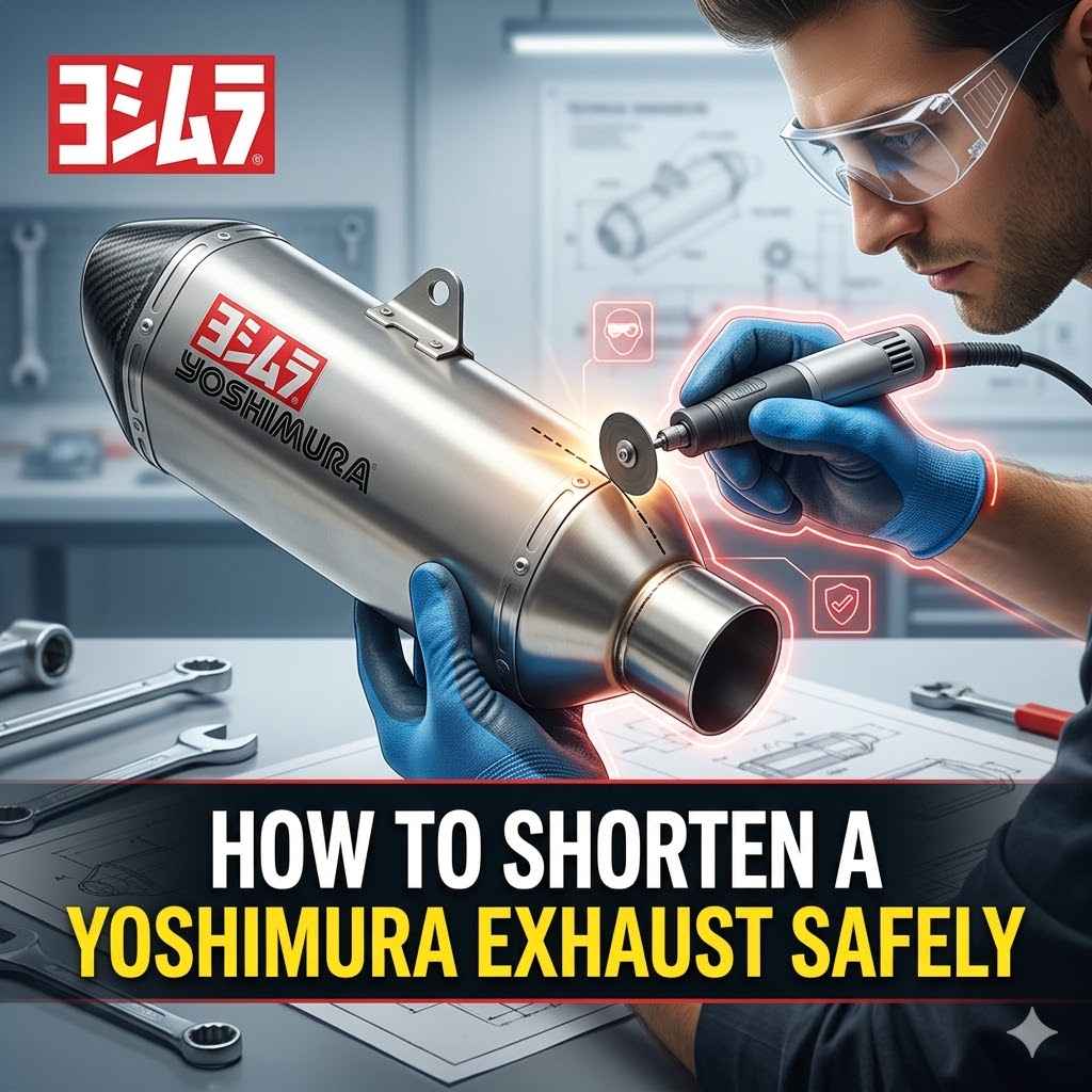 How to Shorten a Yoshimura Exhaust Safely