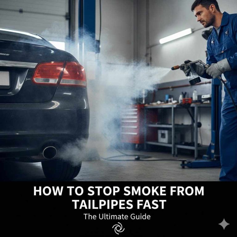 How to Stop Smoke from Tailpipes Fast