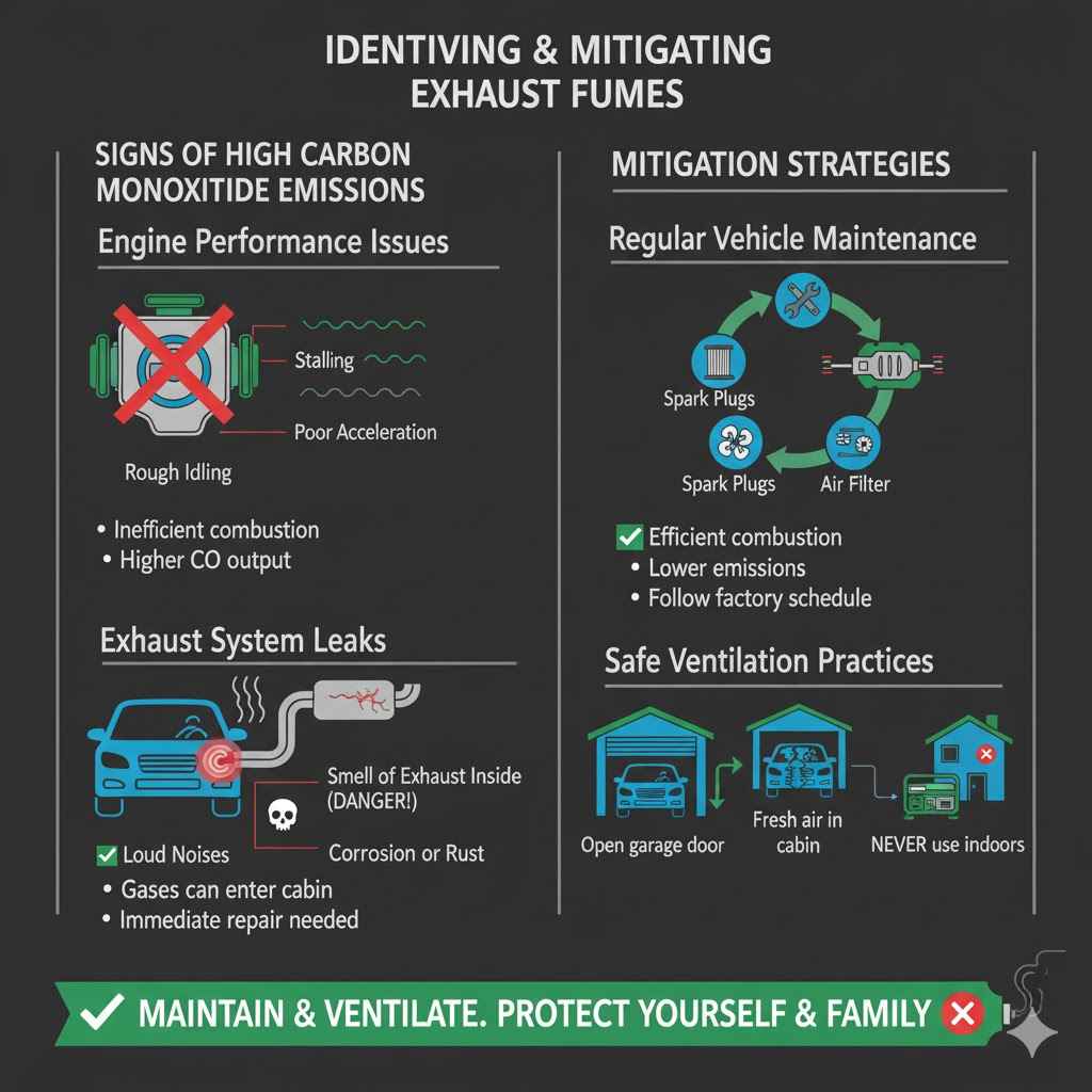 Identifying and Mitigating Exhaust Fumes