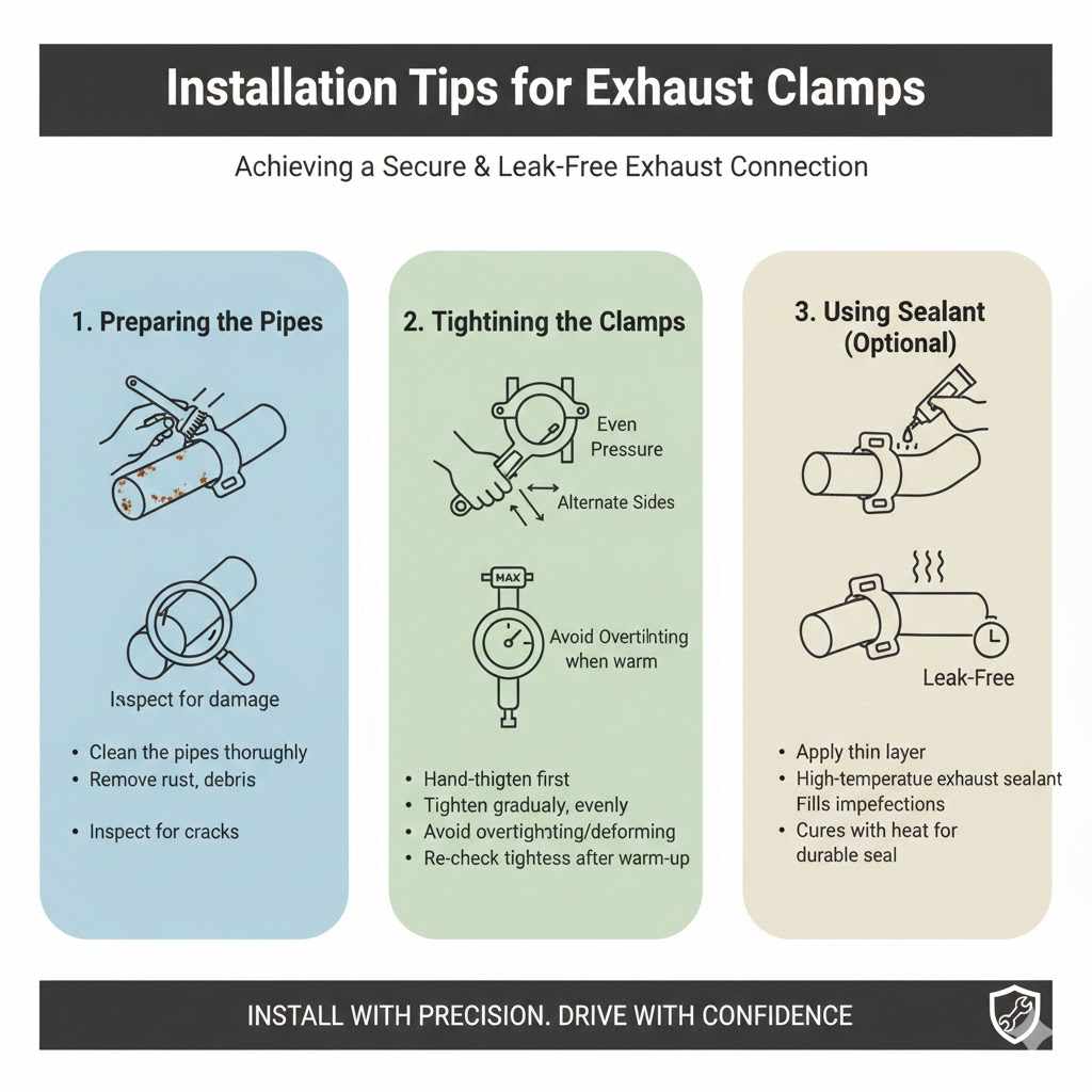 Installation Tips for Exhaust Clamps
