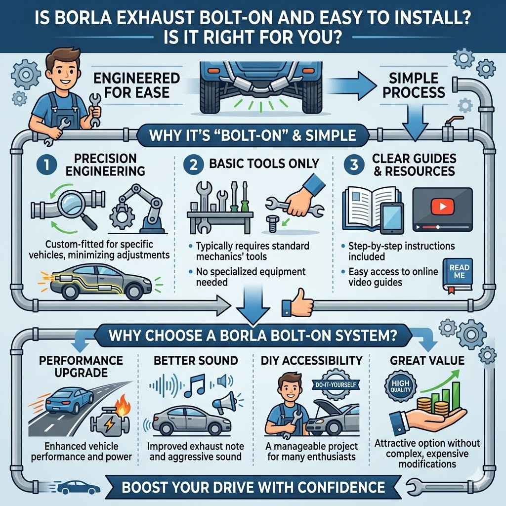 Is Borla Exhaust Bolt-On and Easy to Install Is It Right For You