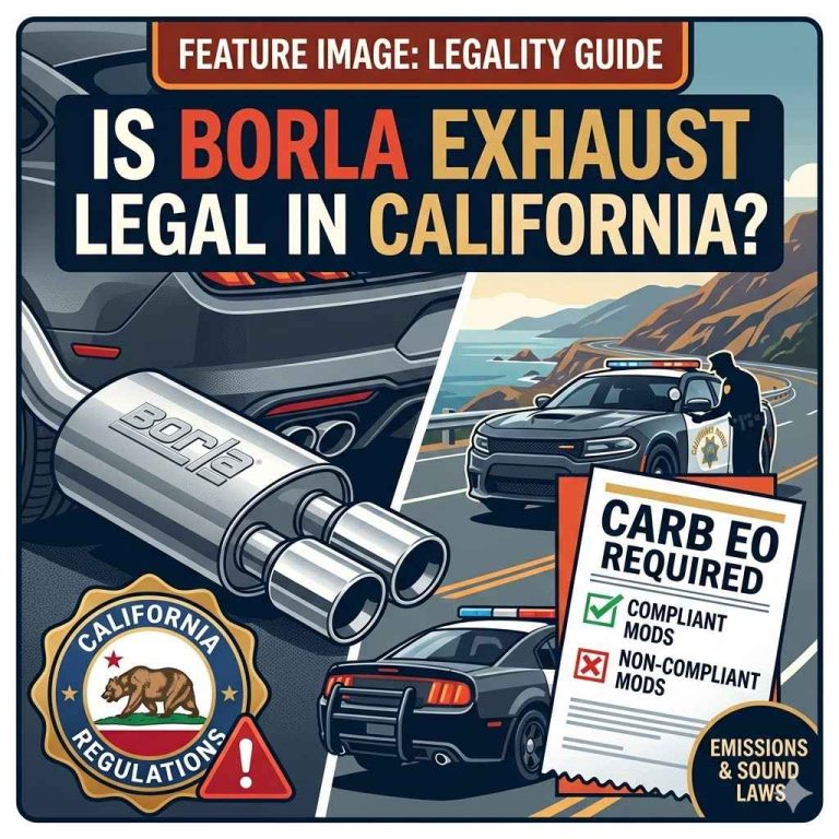 Is Borla Exhaust Legal in California