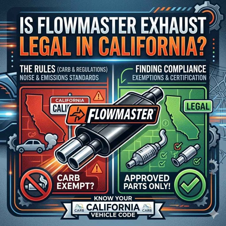 Is Flowmaster Exhaust Legal in California