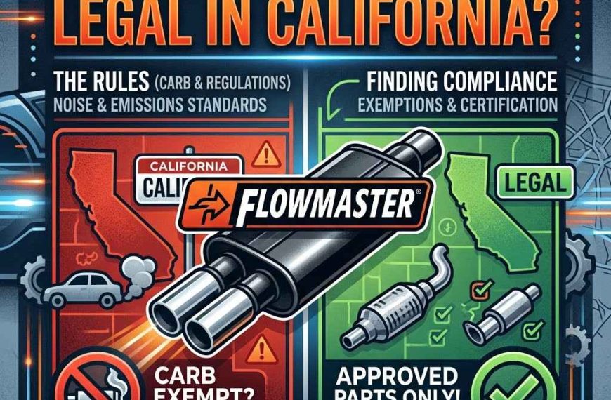 Is Flowmaster Exhaust Legal in California