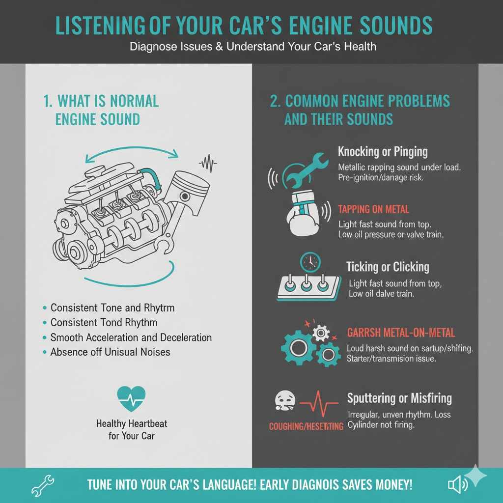 Listening To Your Car's Engine Sounds

