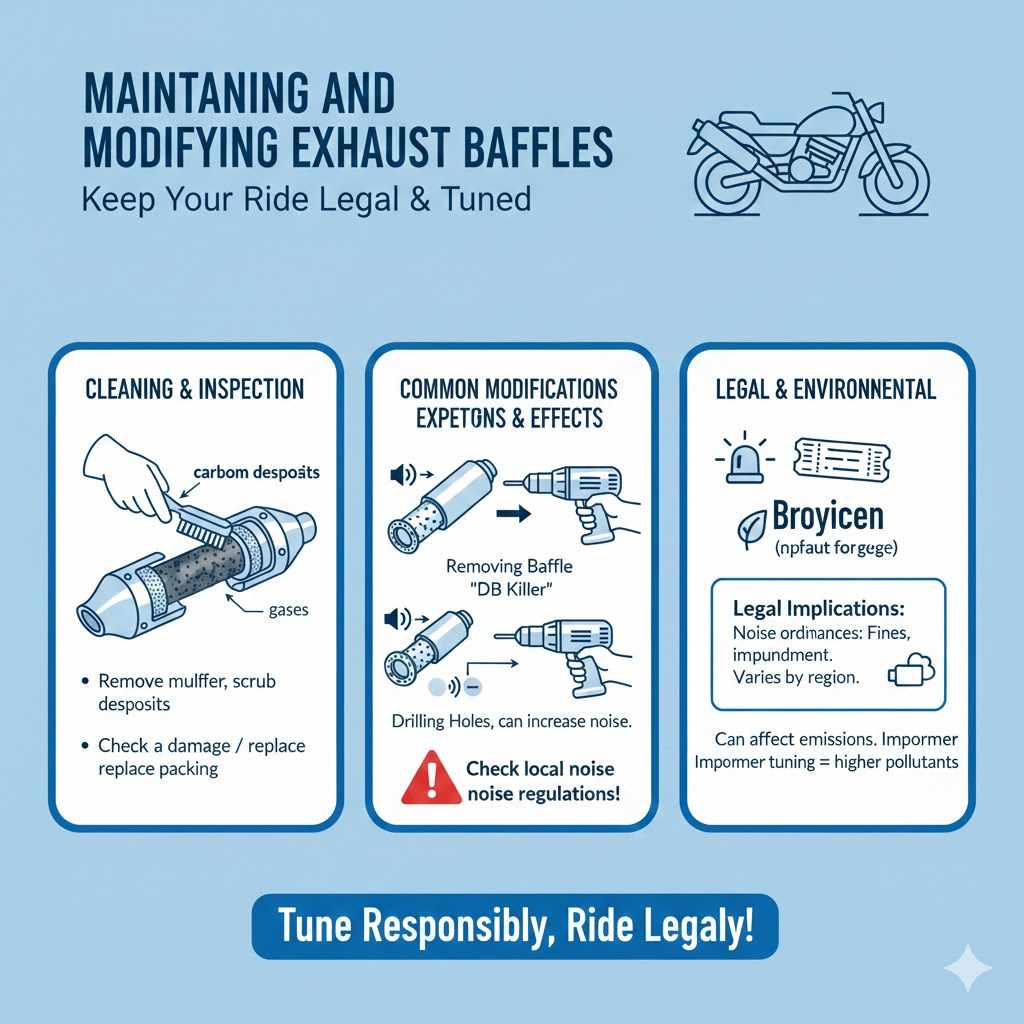Maintaining And Modifying Exhaust Baffles
