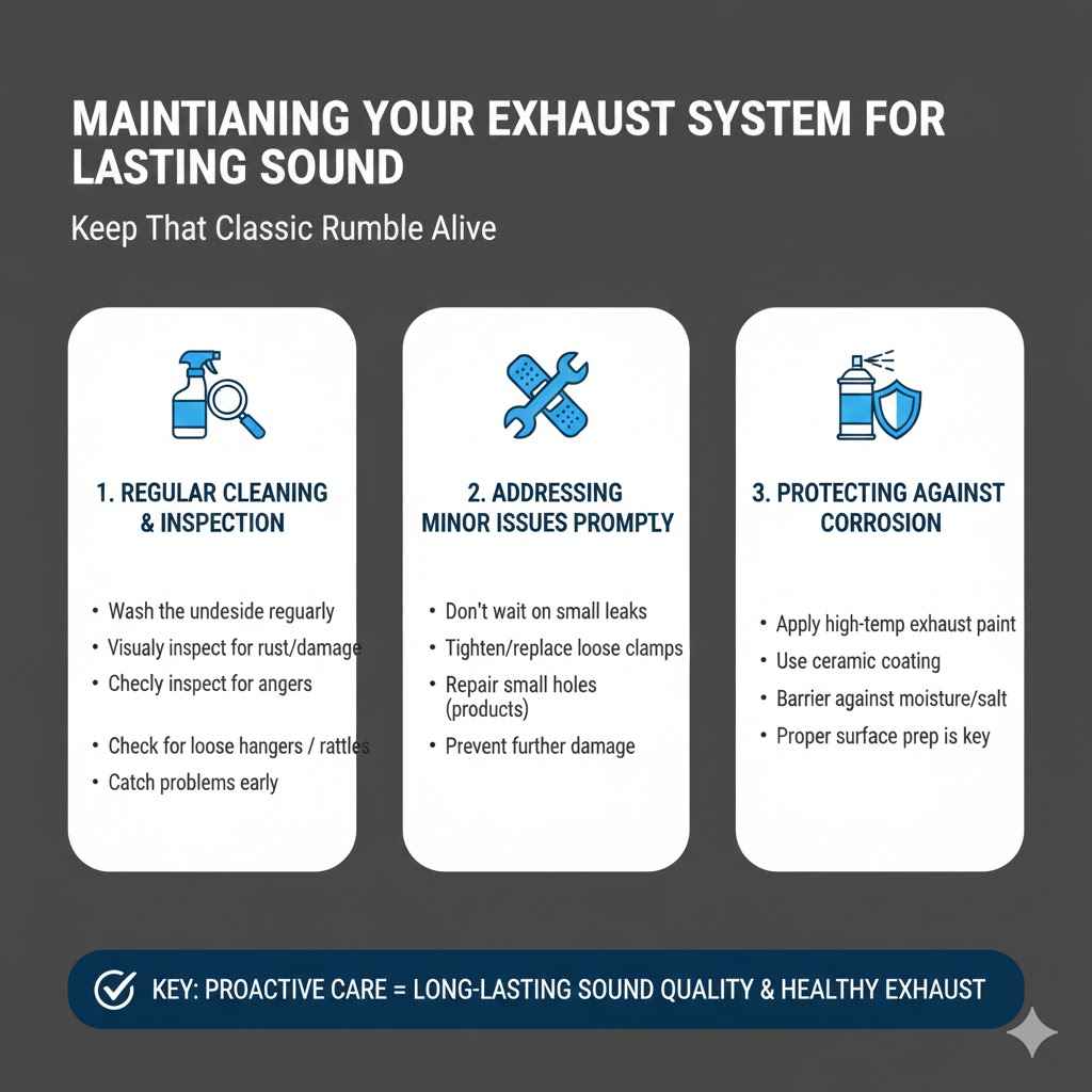 Maintaining Your Exhaust System for Lasting Sound