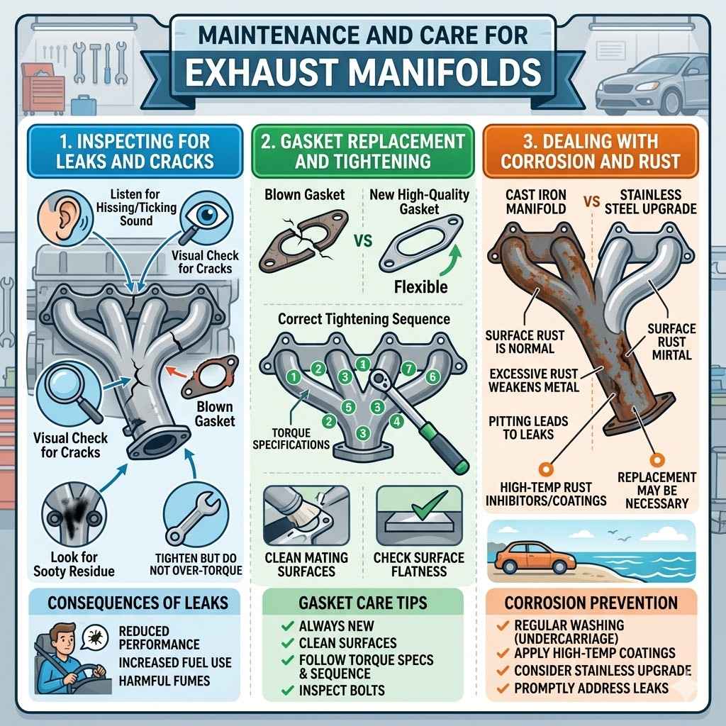 Maintenance And Care For Exhaust Manifolds