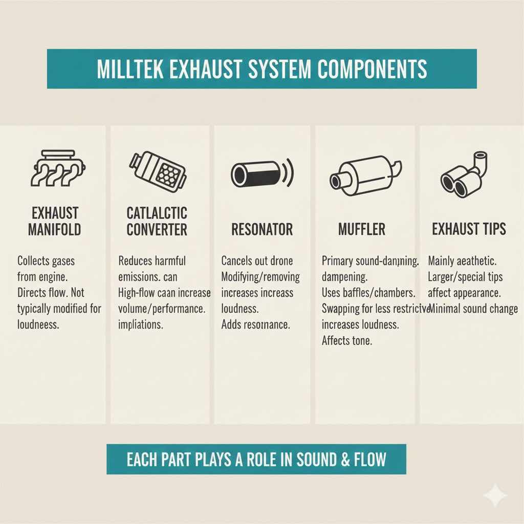 Milltek Exhaust System Components