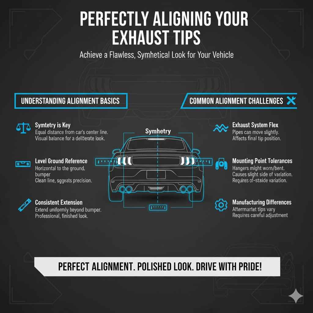 Perfectly Aligning Your Exhaust Tips