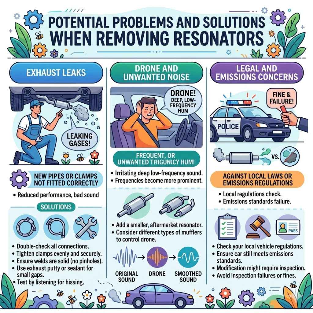 Potential Problems and Solutions When Removing Resonators