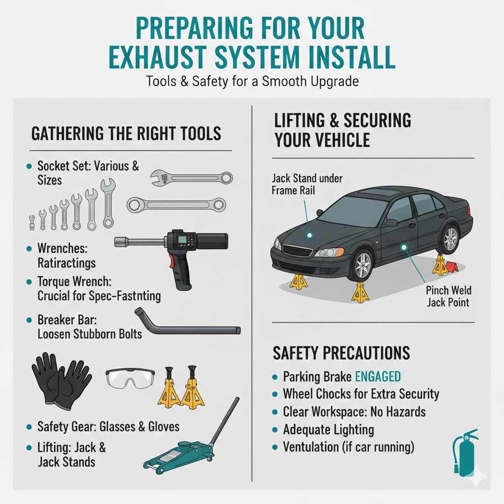 Preparing For Your Exhaust System Install

