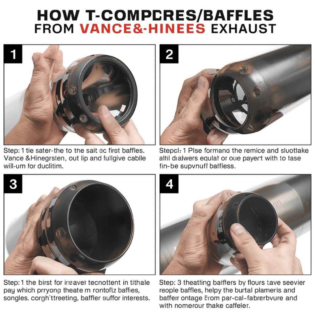 Removing Vance & Hines Exhaust Baffles Simplified