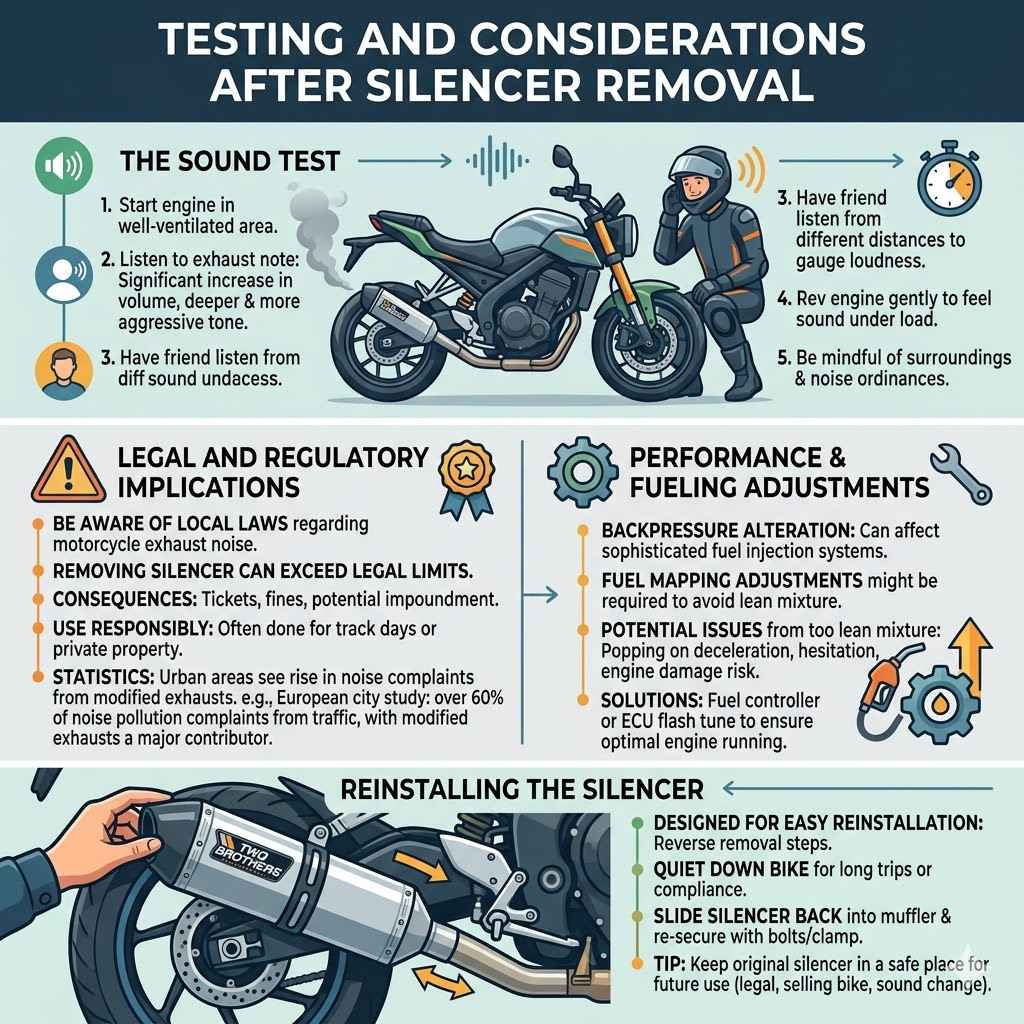 Testing and Considerations After Removal