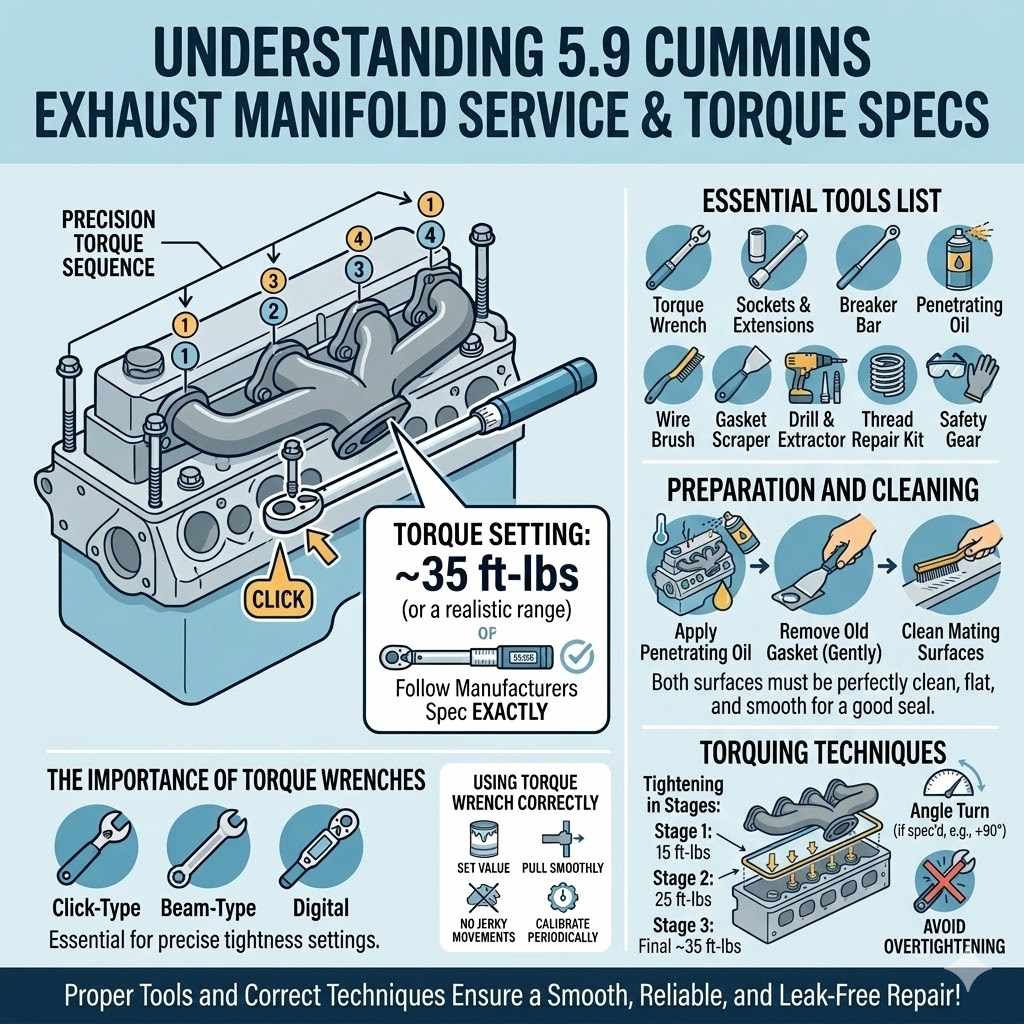 Tools and Techniques for Exhaust Manifold Service