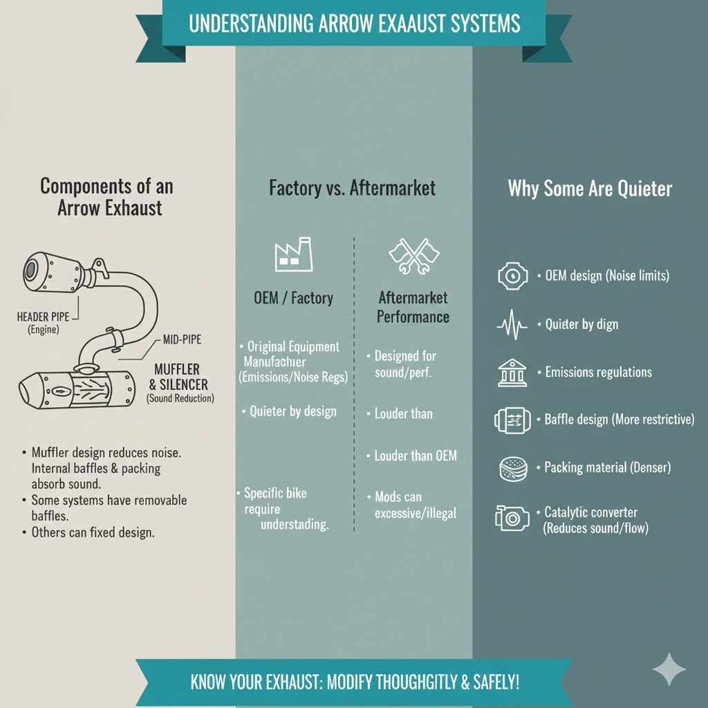 Understanding Arrow Exhaust Systems

