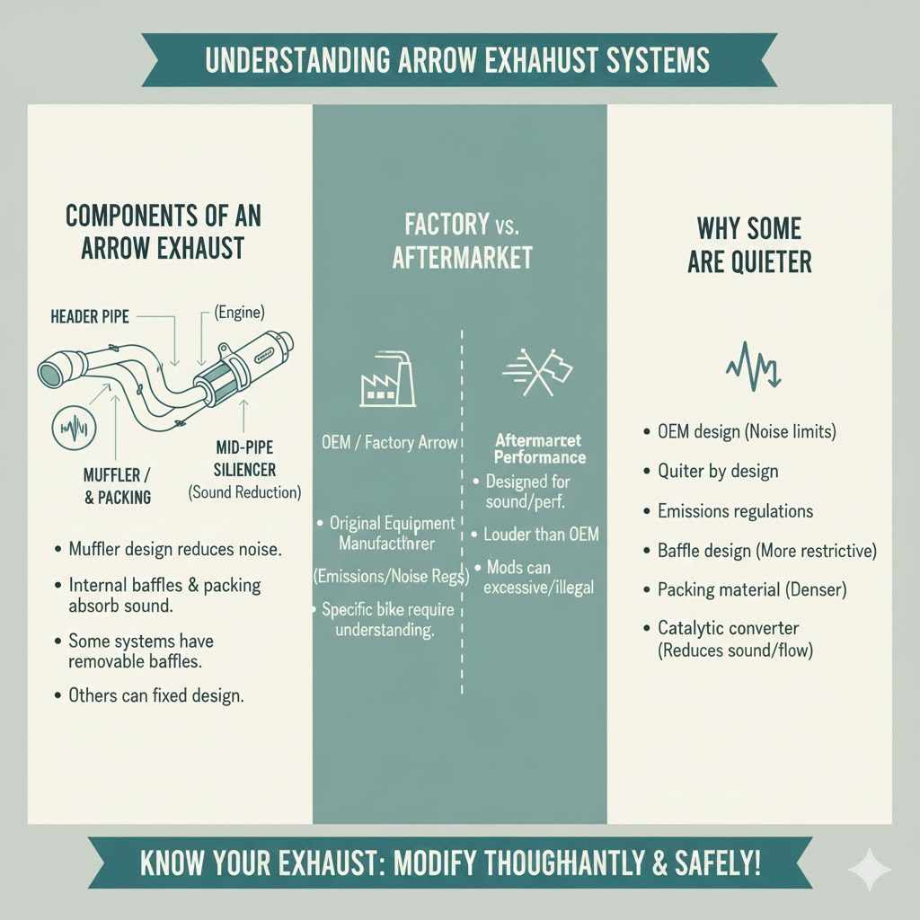 Understanding Arrow Exhaust Systems

