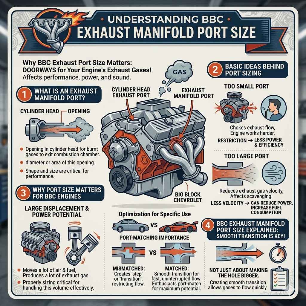 Understanding BBC Exhaust Manifold Port Size