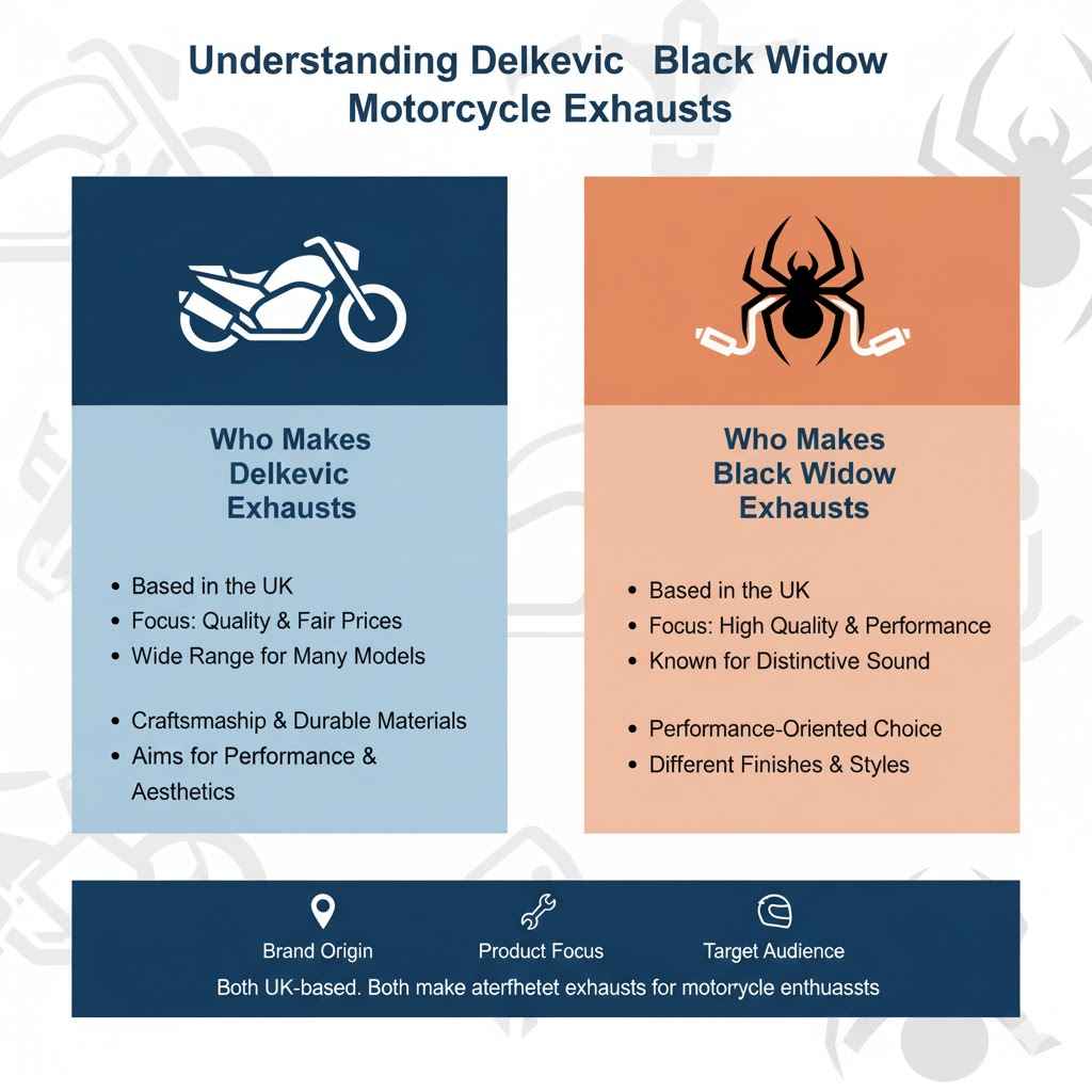 Understanding Delkevic and Black Widow Exhausts