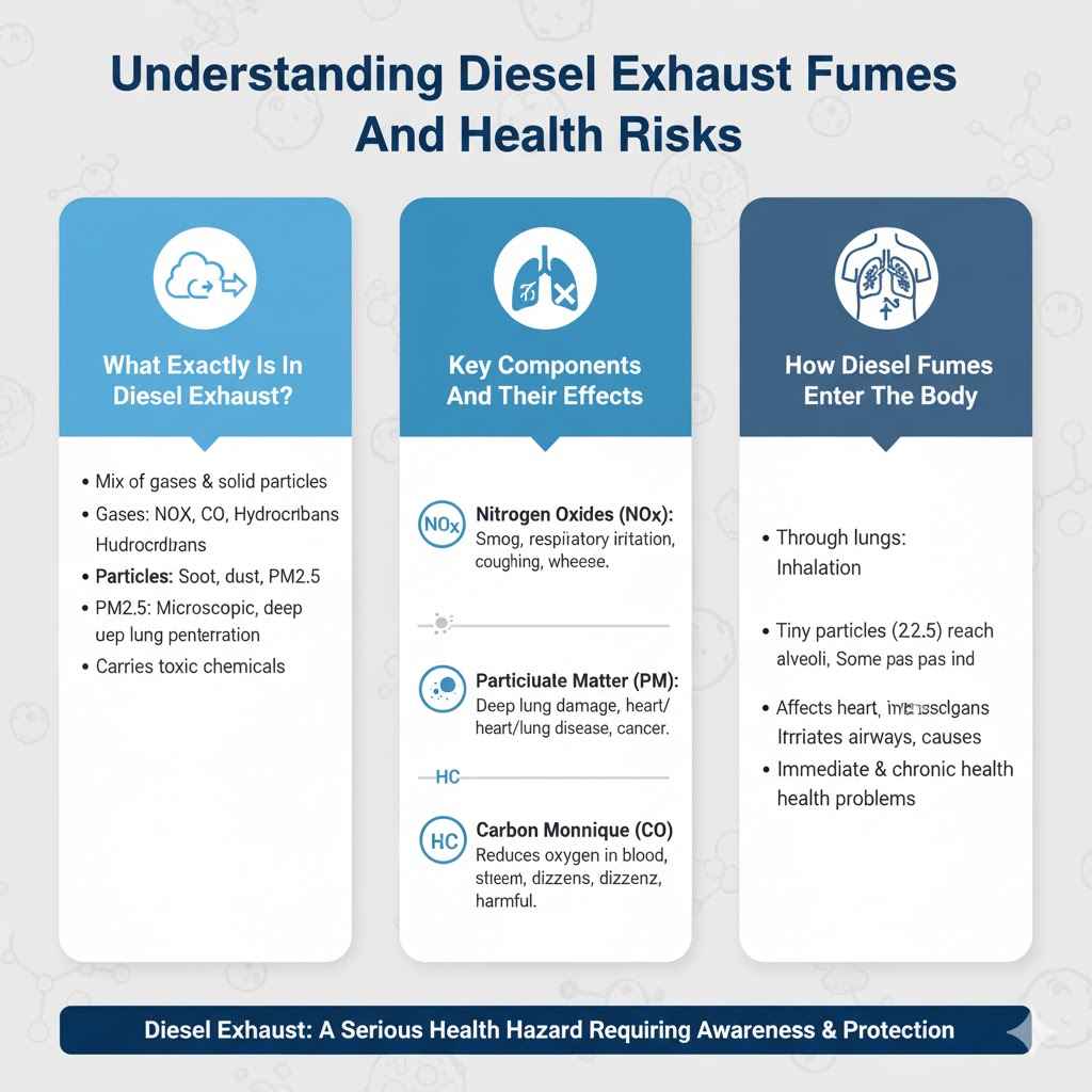 Understanding Diesel Exhaust Fumes And Health Risks