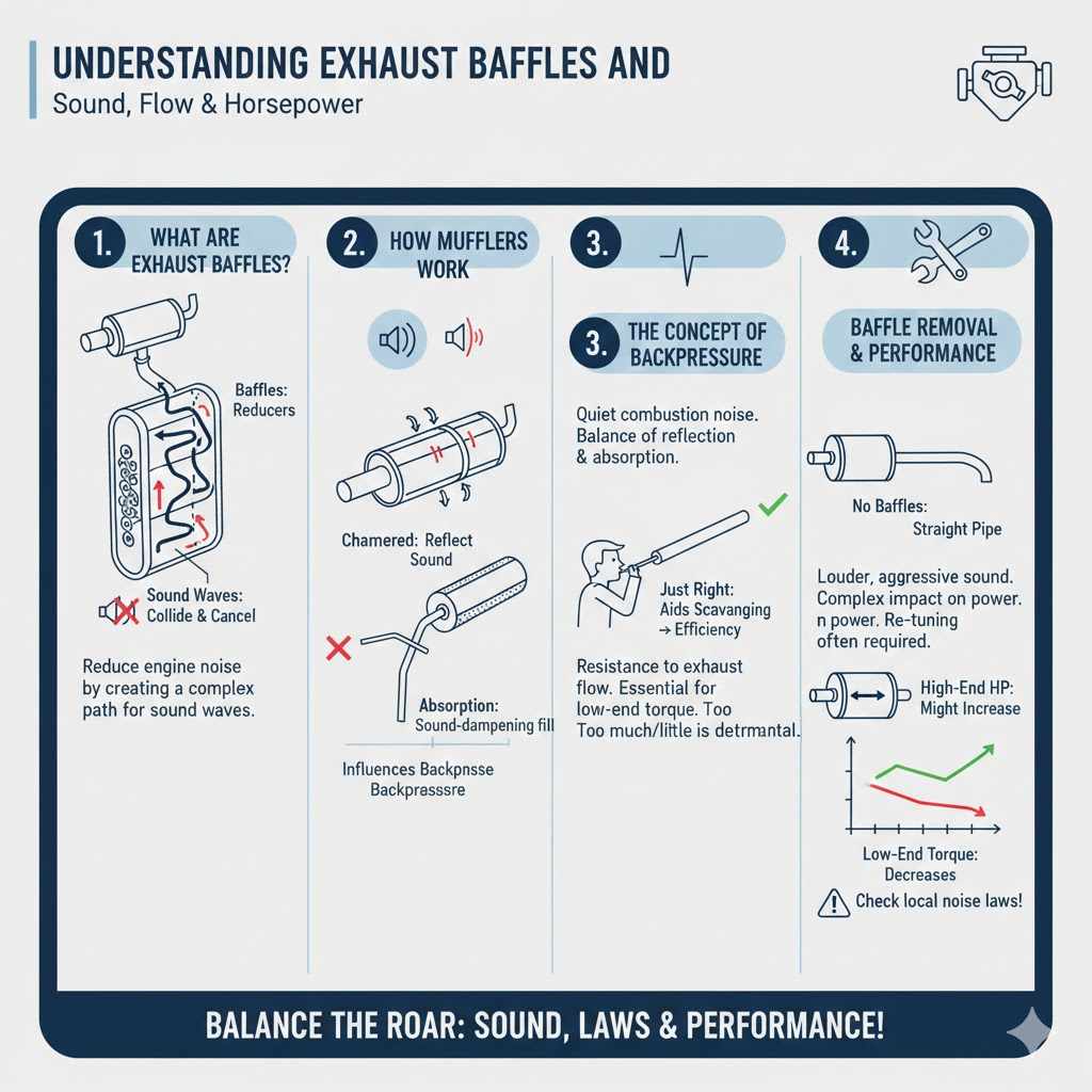 Understanding Exhaust Baffles And Performance