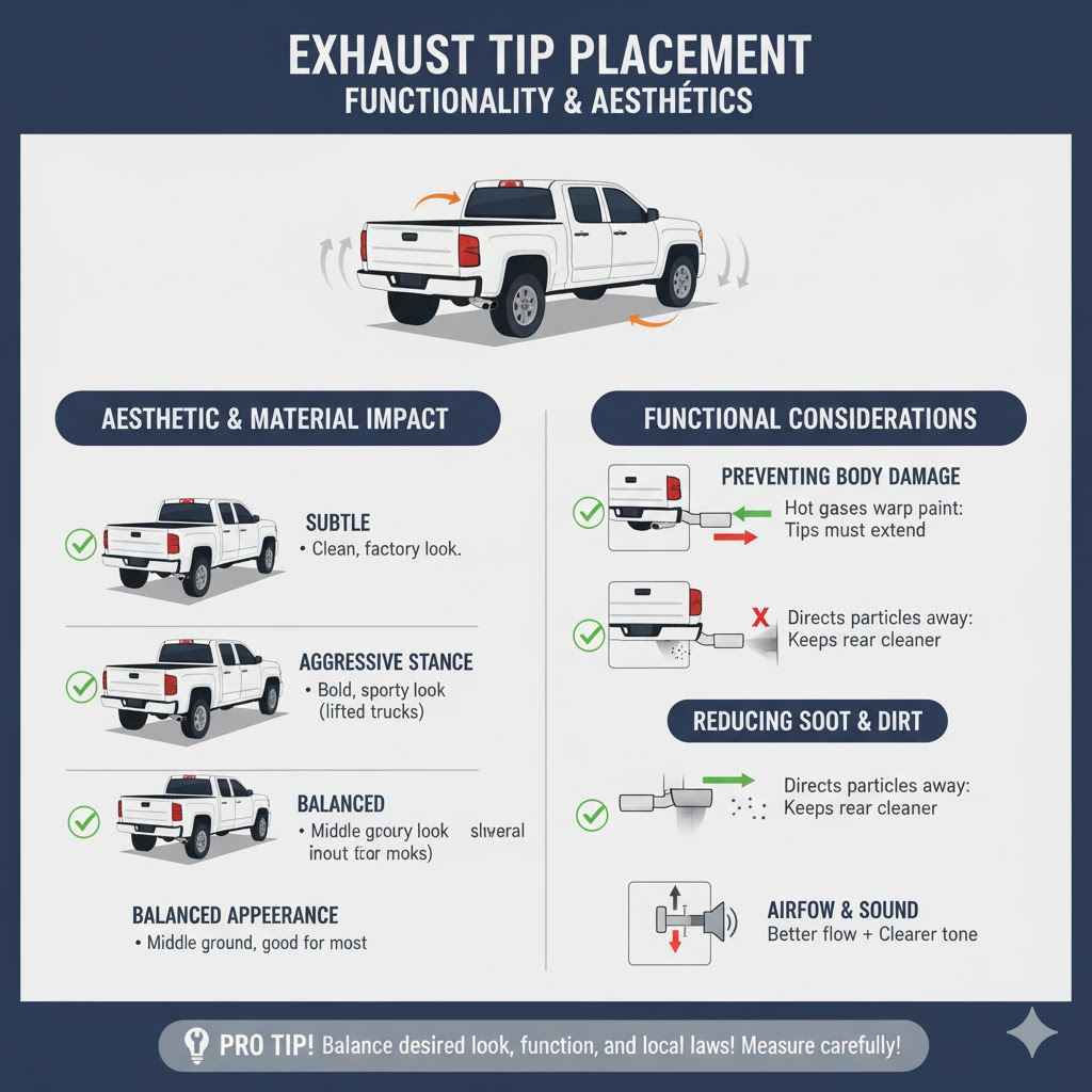 Understanding Exhaust Tip Placement

