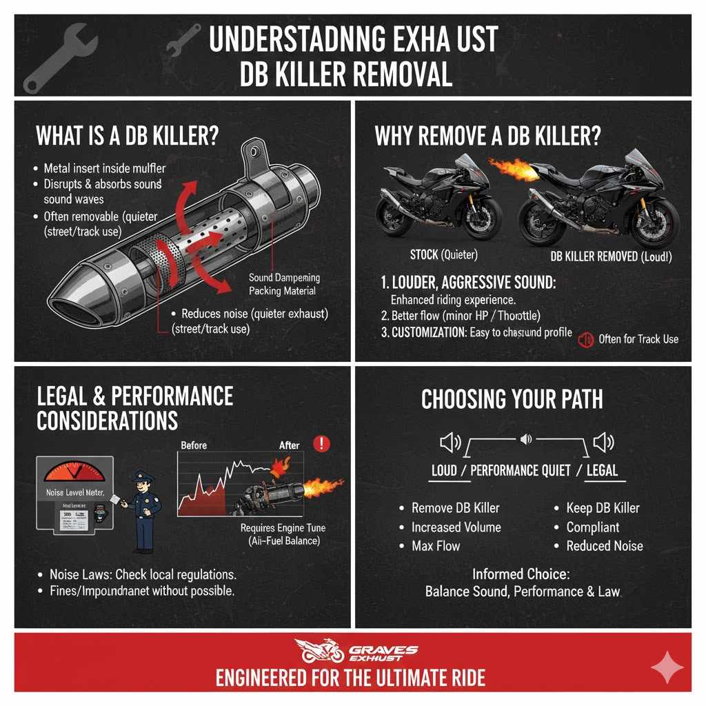 Understanding Graves Exhaust DB Killer Removal