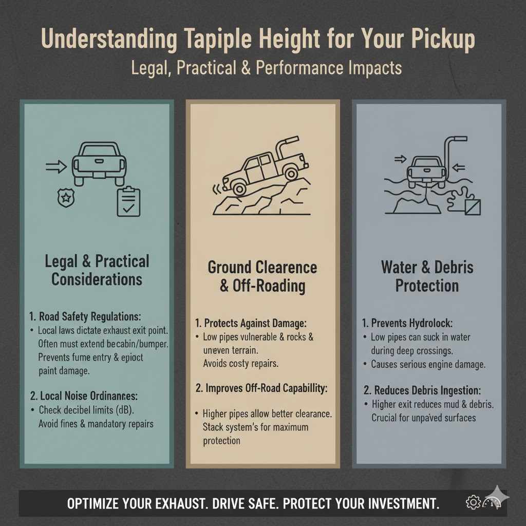 Understanding Tailpipe Height for Your Pickup


