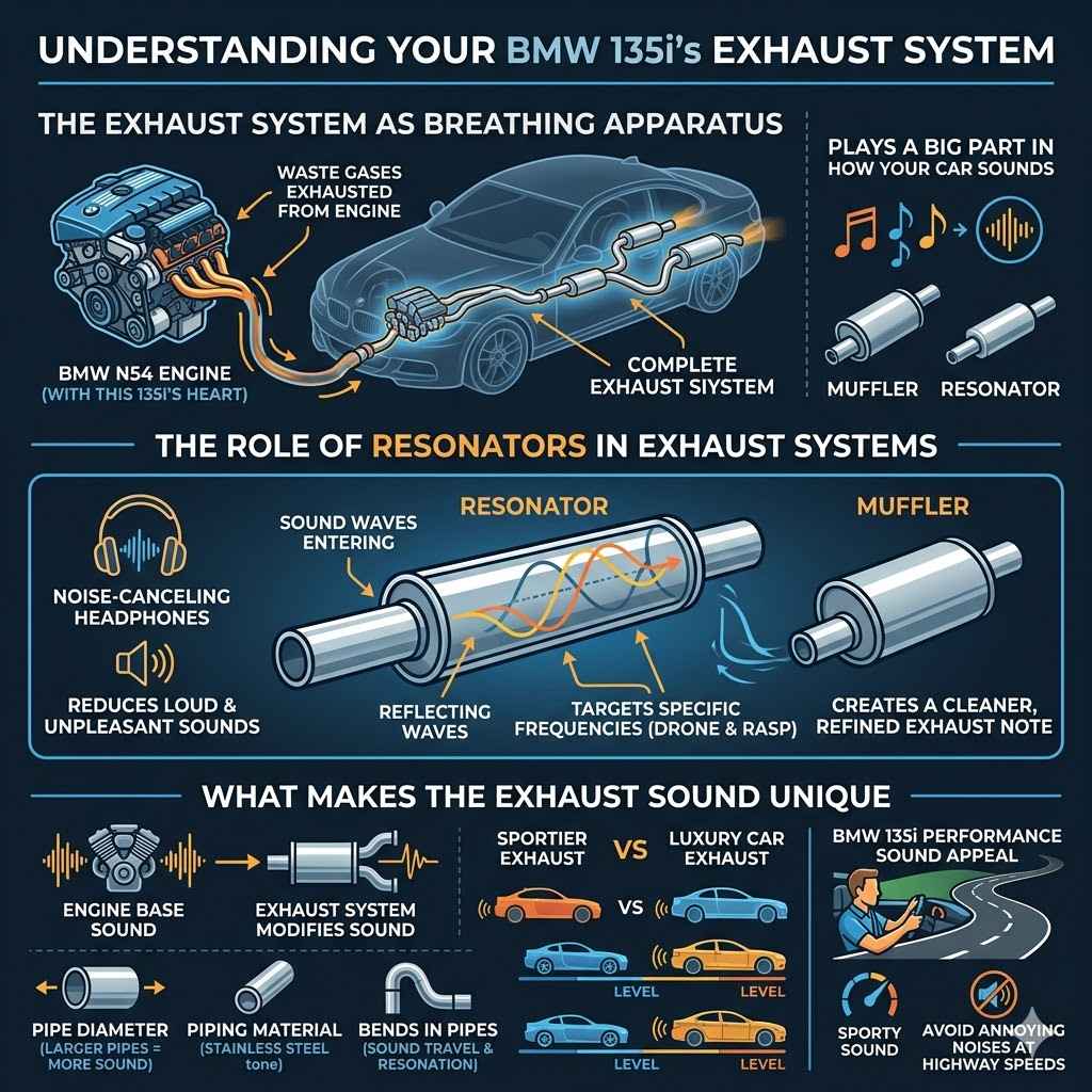 Understanding Your BMW 135i's Exhaust System