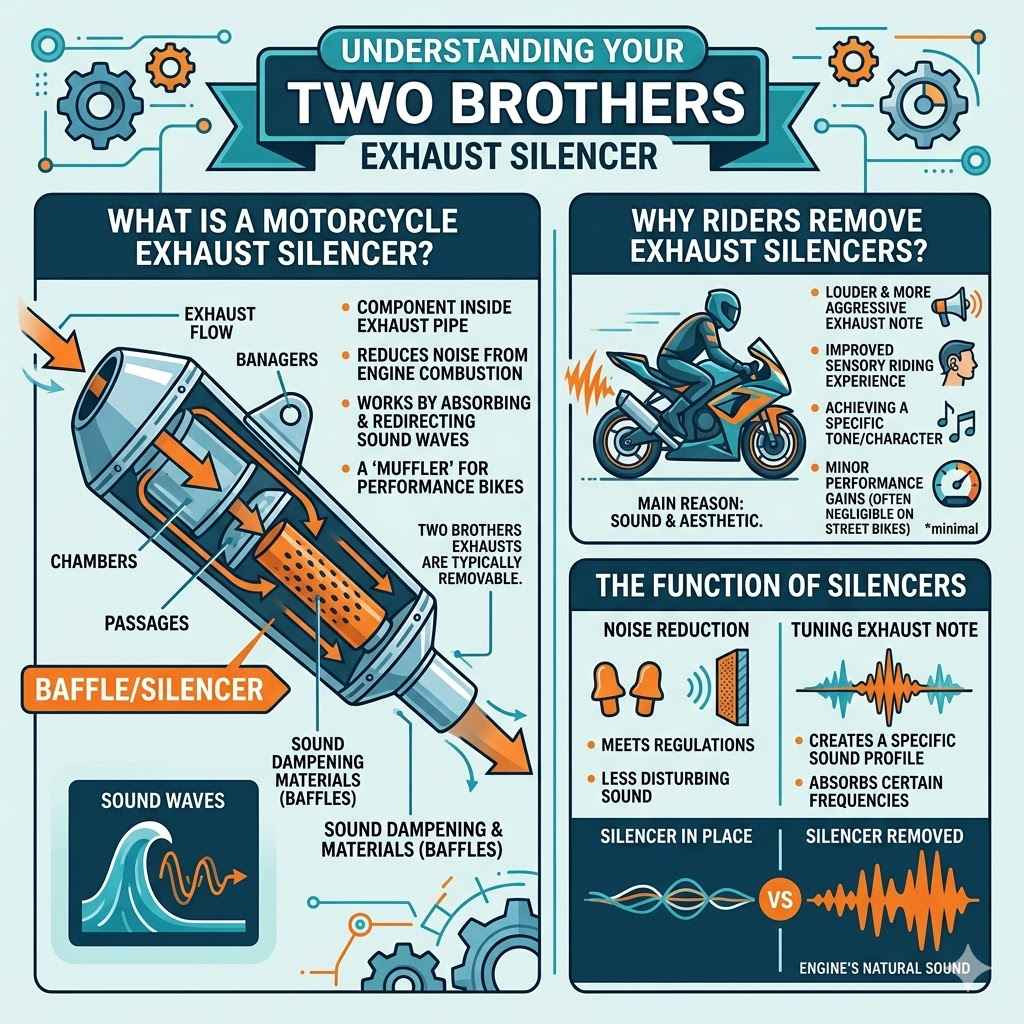 Understanding Your Two Brothers Exhaust Silencer
