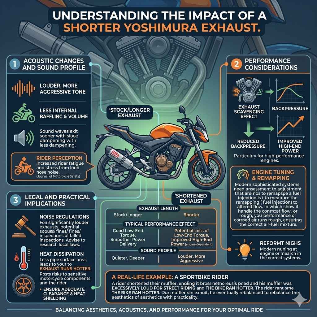 Understanding the Impact of a Shorter Exhaust