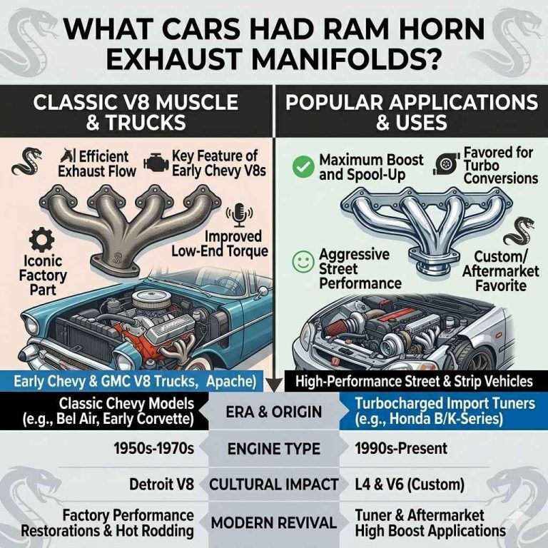 What Cars Had Ram Horn Exhaust Manifolds